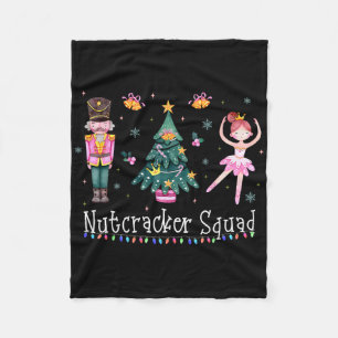 Weihnachts-Nutcracker Squad Ballett-Tanz Frauen Ki Fleecedecke