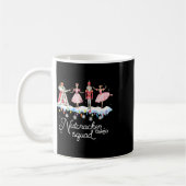 Weihnachts-Nutcracker Squad Ballett-Tanz Frauen Ki Kaffeetasse (Links)
