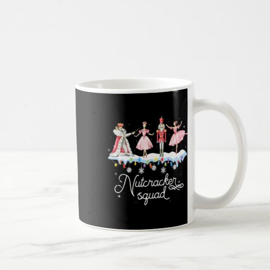 Weihnachts-Nutcracker Squad Ballett-Tanz Frauen Ki Kaffeetasse (Rechts)