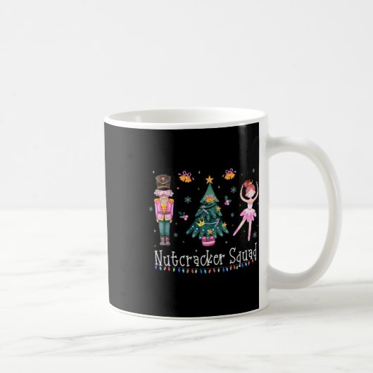 Weihnachts-Nutcracker Squad Ballett-Tanz Frauen Ki Kaffeetasse (Rechts)