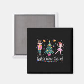 Weihnachts-Nutcracker Squad Ballett-Tanz Frauen Ki Magnet (Vorderseite/Rückseite)