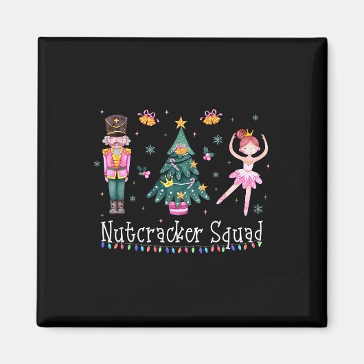 Weihnachts-Nutcracker Squad Ballett-Tanz Frauen Ki Magnet (Vorne)
