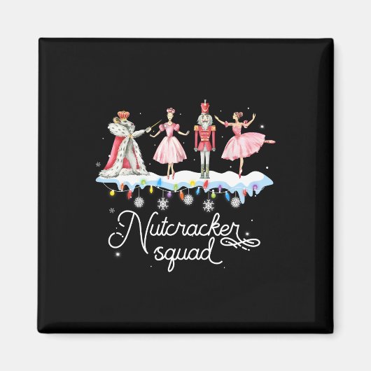 Weihnachts-Nutcracker Squad Ballett-Tanz Frauen Ki Magnet (Vorne)