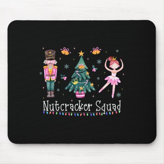Weihnachts-Nutcracker Squad Ballett-Tanz Frauen Ki Mousepad (Vorne)