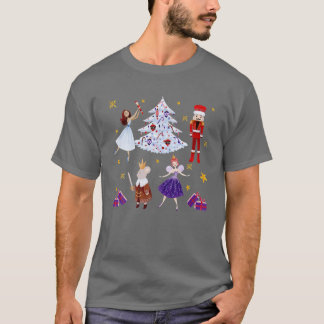 Weihnachts-Nutcracker Squad Ballett-Tanz Frauen Ki T-Shirt