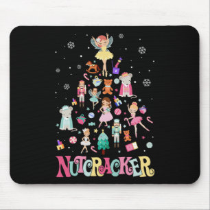 Weihnachts-Nutcracker Squad Ballett-Tanz passt auf Mousepad