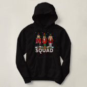 Weihnachts-Nutcracker Squad Balletttanz Funny Holi Hoodie (Design vorne)