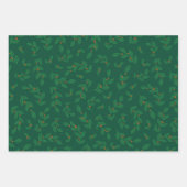 Weihnachts-Nutcracker-Sterne Geschenkpapier Set (Vorderseite 2)