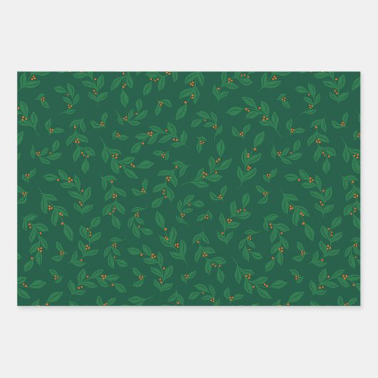 Weihnachts-Nutcracker-Sterne Geschenkpapier Set (Vorderseite 2)