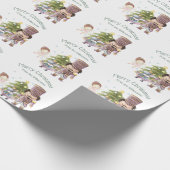 Weihnachts Nutcracker Sugum Fairy & Mouse King Geschenkpapier (Ecke)