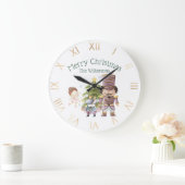 Weihnachts Nutcracker Sugum Fairy & Mouse King Große Wanduhr (Zuhause)
