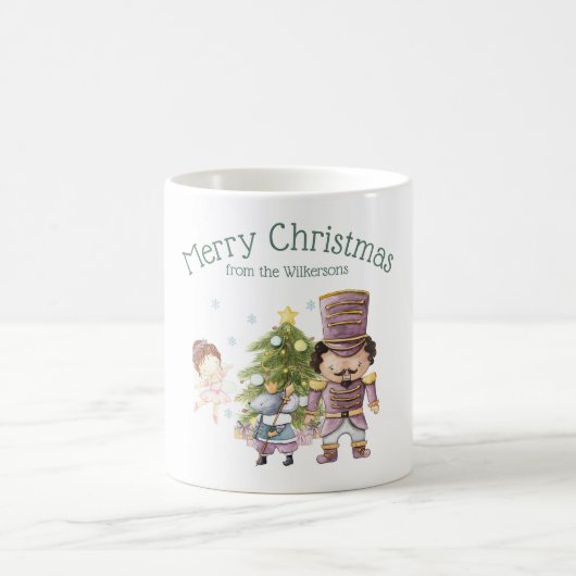 Weihnachts Nutcracker Sugum Fairy & Mouse King Kaffeetasse (Mittel)