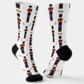 Weihnachts-Nutcracker Tower Soldier Crew Socks Socken (Gewinkelt)