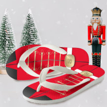 Weihnachts-Nutcracker Toy Soldier Monogram Festiva