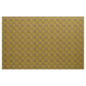 Weihnachts Nutcracker Trio Gold Fabric Stoff (Yard (91,4 cm))