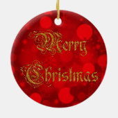 Weihnachts-Nutcracker Trio-Round-Ornament Keramikornament (Hinten)