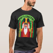Weihnachts-Nutcracker Was Cracking Xmas T-Shirt (Vorderseite)