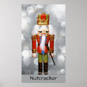 Weihnachts-Nutcracker-Wertpapier (Matte) Poster (Vorne)