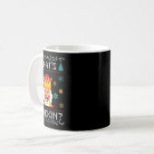 Weihnachts Nutcracker Whats Crackin Funny Xmas Men Kaffeetasse (Vorderseite Links)
