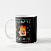 Weihnachts Nutcracker Whats Crackin Funny Xmas Men Kaffeetasse (Links)