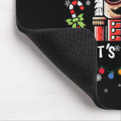 Weihnachts Nutcracker Whats Crackin Funny Xmas Men Mousepad (Ecke)