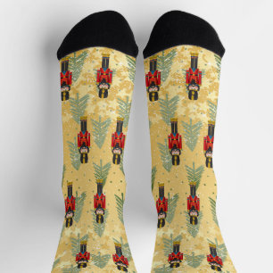 Weihnachts Nutcracker Xmas Bäume Soldier Socken