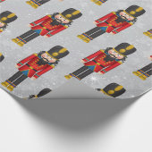 Weihnachts-Nutcracker Xmas Soldier Geschenkpapier (Ecke)