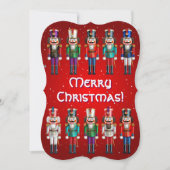 Weihnachts-Nutcrackers-Platon Feiertagskarte (Vorderseite)