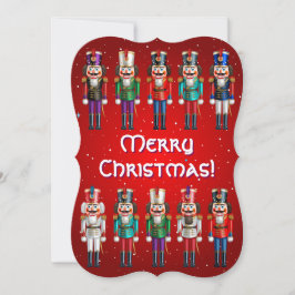 Weihnachts-Nutcrackers-Platon Feiertagskarte