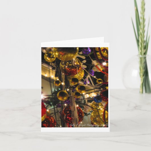 Weihnachts- oder Feiertagskarte - (Vorderseite)