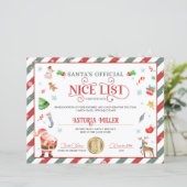 Weihnachts-Offiziell-Nizza-Liste (Stehend Vorderseite)