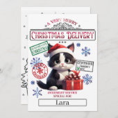 Weihnachts-Offiziell-Nizza-Liste Einladung (Vorne/Hinten)