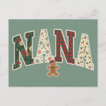 Weihnachts-Oma-Faux-Patchwork-Muster II