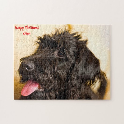 Weihnachts-Oma Puzzle (Horizontal)