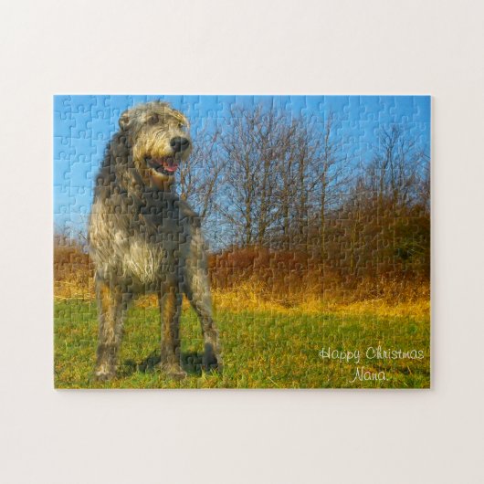 Weihnachts-Oma Puzzle (Horizontal)