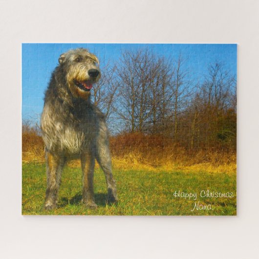 Weihnachts-Oma Puzzle (Horizontal)