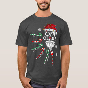 Weihnachts-Opa-Claus Opa Beard Candy Classic TShir T-Shirt