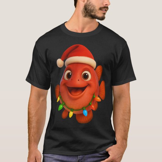 Weihnachts-Opah-Fisch T-Shirt (Vorderseite)