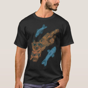 Weihnachts-Opaleye-Fisch T-Shirt