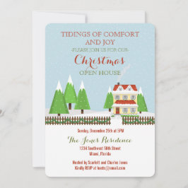 Weihnachts-Open-House Einladung