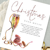 Weihnachts-Open House-Script-Einladung
