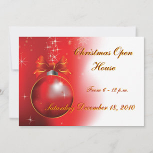 Weihnachts-Open-House, von 18 - 24 Uhr, F... Einladung