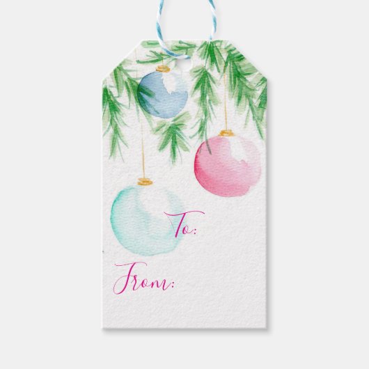 Weihnachts-Ornament-Anhänger Geschenkanhänger (Vorderseite)
