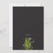 Weihnachts-Ornament-Foto Weihnachtskarte Feiertagskarte (Rückseite)