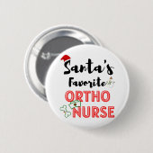 Weihnachts-Orthopädie Button (Vorne & Hinten)