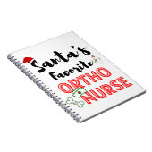 Weihnachts-Orthopädie Notizblock (Rechte Seite)