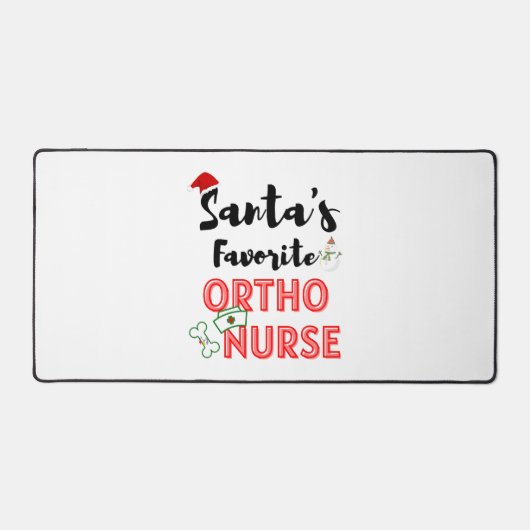 Weihnachts-Orthopädie Schreibtischunterlage (Vorderseite)