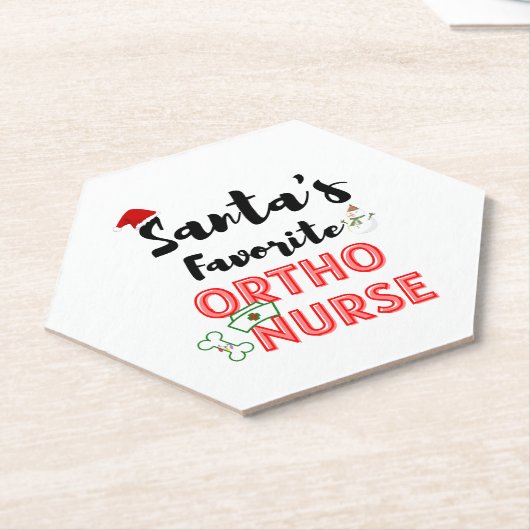 Weihnachts-Orthopädie Untersetzer (angewinkelt)