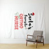 Weihnachts-Orthopädie Wandteppich (Beispiel (Horizontal))