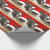 Weihnachts-Otter Geschenkpapier (Ecke)